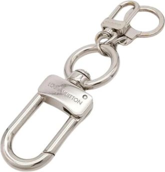 Louis Vuitton Pre-owned Metal Keyring - Dames - Vintage Accessoires - Grijs - ONE Size - Vintage