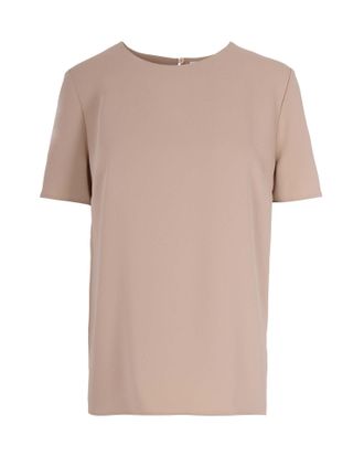 P.A.R.O.S.H. Basic Cady Beige Blouse