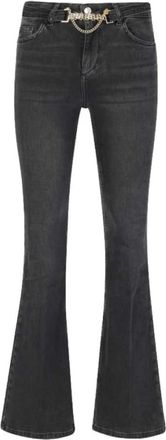 Liu Jo 87307 Jeans - Dames - Flared Jeans - Zwart - W26 - Denim - Jeans