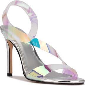 Nine West Ilene Slingback Sandal in Blue Multi at Nordstrom Rack, Size 6.5