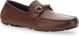Ferragamo Brown Leather Loafers