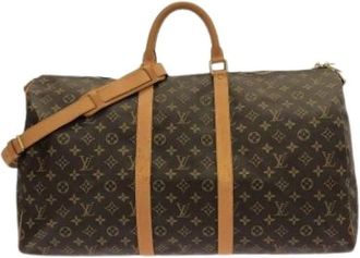 Louis Vuitton Vintage, unisex, Bruin, ONE Size, Pre-owned Boston Bag
