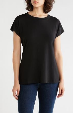Eileen Fisher Crewneck T-Shirt in Black at Nordstrom Rack, Size Xx-Small