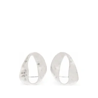 Cult Gaia Hammered-effect Cut-out Earrings