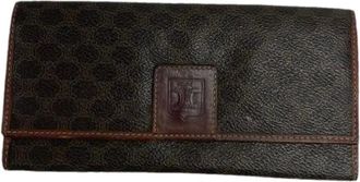 Celine Pre-owned Wallets, female, Brown, Size: ONE SIZE Pre-owned Leather Wallet