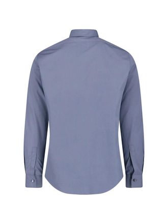 Jil Sander Mens Shirts Blue Cotton