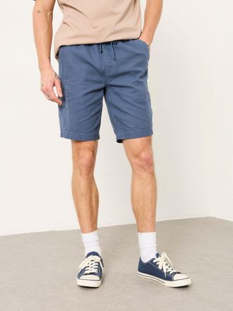 Fat Face FatFace Padstow Mid Blue Pull On Garment Dye Utility Shorts