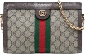 Gucci Pre-owned Cross Body Bags, female, Multicolor, Size: ONE SIZE Pre-owned Ophidia Crossbody Bag