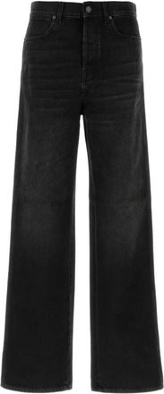Gucci Black Loose High Rise Jeans
