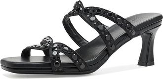 Naturalizer Kimi Womens Sandals Black Satin : 9.5 M (B), Synthetic