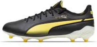 Puma King Ultimate Pel FG/AG Black Yellow 107825-01