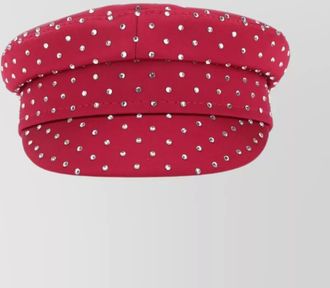 Ruslan Baginskiy satin baker boy hat