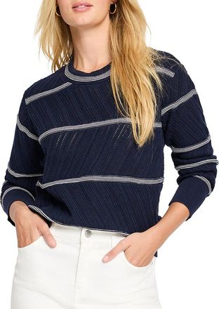 Nic+Zoe NIC+ZOE Pointelle Stripe Sweater