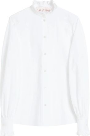 Valentino Garavani Katoenen blouse - Wit
