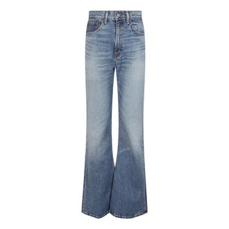 Ralph Lauren Flared Jeans, female, Blue, Size: W28 Flared Jeans