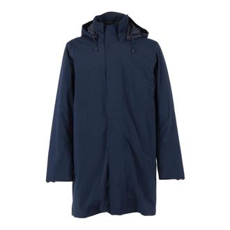 K-Way K-Way, Parkas, male, Blue, Size: XL Thomal Bonded Padded 3/4 Length