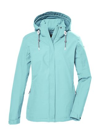 Killtec Outdoorjacke KILLTEC KOS 61 WMN JCKT, Damen, Gr. 36, blau (aquablau), Obermaterial: 100% Polyester;Futter: 100% Polyester, Jacken Outdoorjacke, Funkti