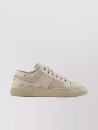 Giorgio Armani leather low-top sneakers