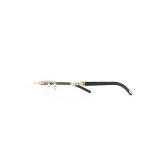 Cartier Optisch Montuur - Heren - Accessoires - Geel - Maat: 56 MM
