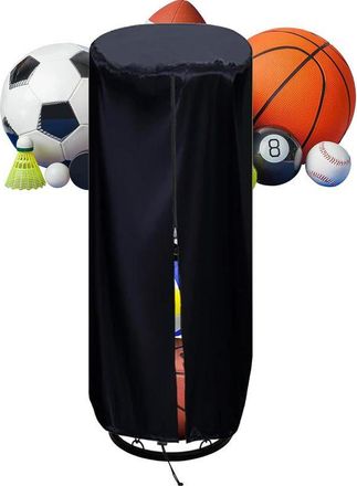 OEM Funda Protectora Y De Almacenamiento Para Balones De Garaje, Protector De Estante Oxford - Funda Para Estante De Baloncesto De Pared En Tela Oxford - 