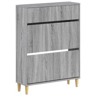 vidaXL Armario Zapatero Arnhem 78 X 24 X 103 Cm Madera De Ingenier&iacute;a Vidaxl
