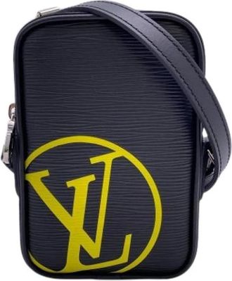 Louis Vuitton Pre-owned Schoudertas - Dames - Vintage Schoudertas - Zwart - ONE Size - Leer - Vintage