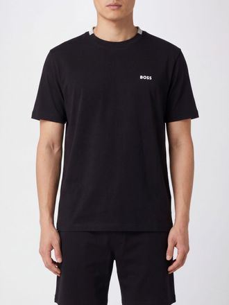 HUGO BOSS T-shirt in cotone con mini logo
