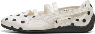 Puma Sneakers stile ballerina Speedcat Polka Dot II da donna, Scarpe, Bianco, 35.5