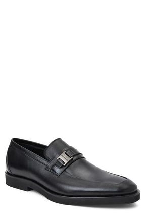 Bruno Magli Roma Bit Loafer in Black Calf at Nordstrom, Size 10.5