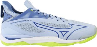 Mizuno Wave Mirage 4 Womens Blue Handball Shoes - Light Blue - Size UK 9.5