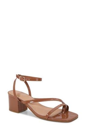 Berness Strappy Block Heel Sandal in Camel at Nordstrom Rack, Size 7.5