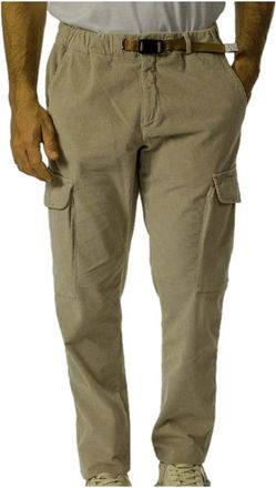White Sand Bruce Cargo Corduroy Broeken - Heren - Slim Fit Broeken - Groen - S - Katoen - Broeken