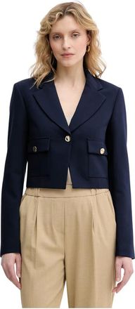 Benetton Blazer monopetto - - Jackets - Donna - Blu - M