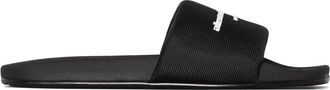 Alexander Wang Logo-print Flat Slides