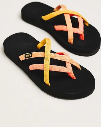 Teva Olowahu Cross-Strap Sandals