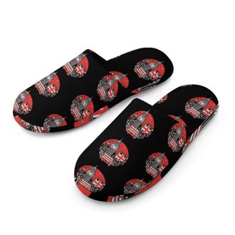 Generic England London Big Ben Symbols Mens Cozy Memory Foam Slippers Warm Cotton House Shoes Comfy Slipper for Indoor Outdoor