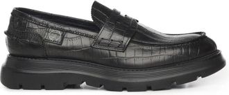Giuliano Galiano Bryan Mocassins - Heren - Loafers - Bruin - 42 EU - Leer - Schoenen