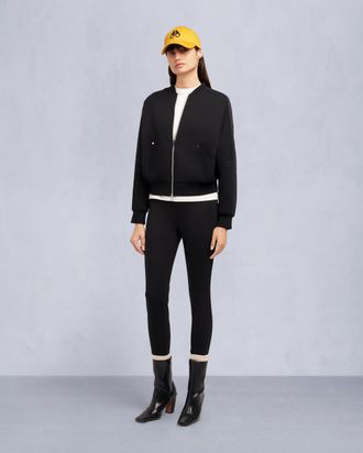 Moose Knuckles Womens Mix Media Bomber Jacket