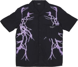 Phobia Archive Lateral Lightning Shirt - Heren - Korte mouwen Overhemden - Veelkleurig - L - Overhemden