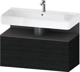 Duravit Qatego Mueble Bajo Lavabo, 1 Extra&iacute;ble Y 1 Caj&oacute;n, - Duravit