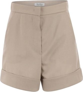 Max Mara Mujer, Pantalones cortos, Beige, Talla: S