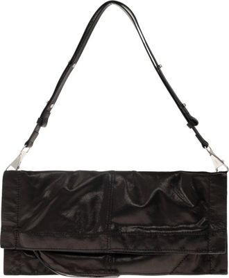 AllSaints Tassen, Dames, Zwart, ONE Size, Leer, Lutece Schoudertas met Overslag