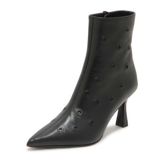 Roberto Festa Milano Heeled Boots, female, Black, Size: 7 1/2 US Bros Nappa Boot