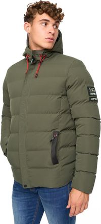 Crosshatch Kampleys Embossed Jacket Mens - Green - Size Small