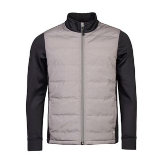 Heat Holders Heren Hybride Fleece Gevoerde Jas Volledige Rits | Ge&iuml;soleerde Waterdichte Jas
