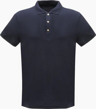 Regatta Mens Regatta Classic Mens 65/35 Short Sleeve Polo Shirt - Navy - Size: 38