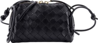 Bottega Veneta Concert Crossbody Pouch Intrecciato Nappa Mini (Authentic Pre- Loved)