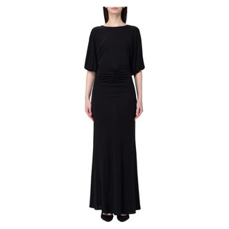 Twinset Elegante Jurk voor Stijlvolle Gelegenheden - Dames - Jurken - Zwart - Maat: XL