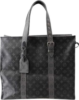 Louis Vuitton Pre-owned Cabas Zippe - unisex - Pre-owned - Zwart - Maat: ONE Size Leer