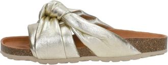 Verbenas Rainbow Open Teen - Dames - Sandalen - Geel - 38 EU - Leer - Schoenen